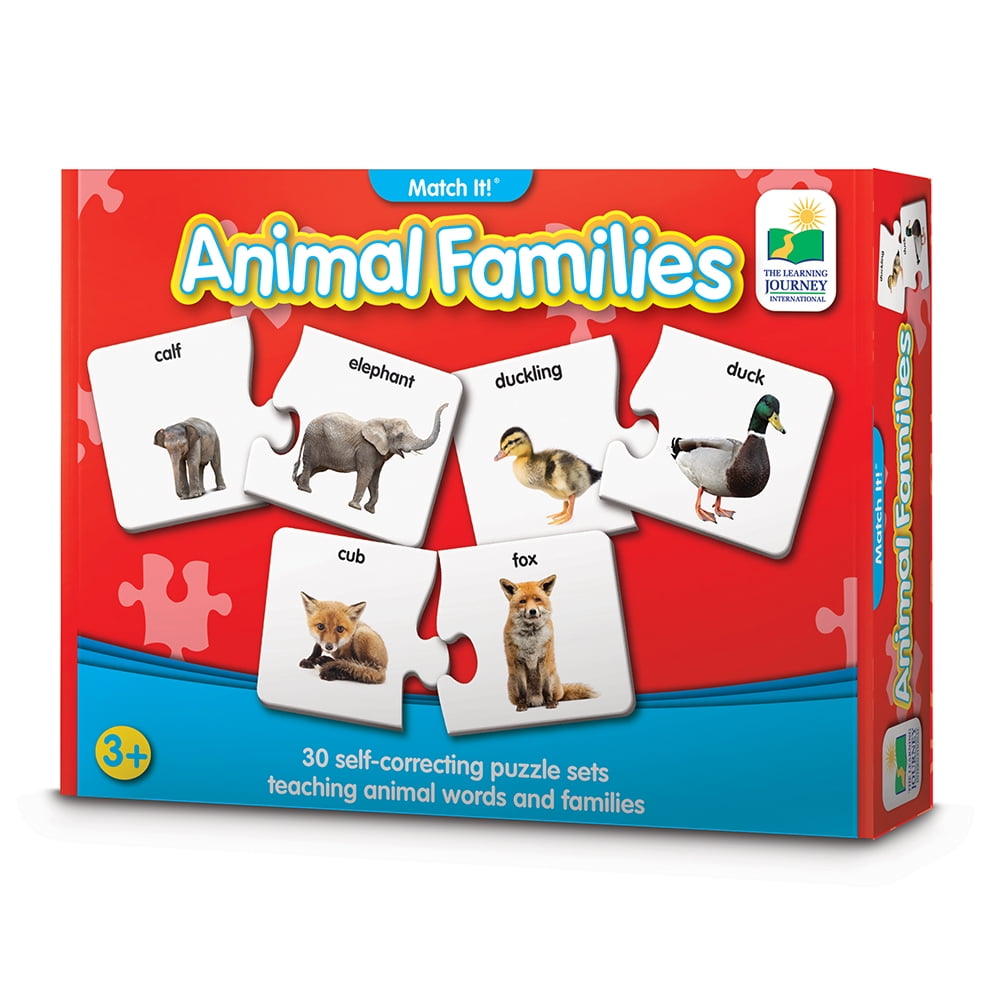 the learning journey animal families