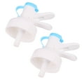 thumbnail image 3 of 2 Pcs Water Dispenser Valves with Dust-Proof Cover, Plastic Reusable Cap for 5 Gallon Non-Threaded Crown Top Water Bottles, 3 of 6
