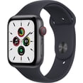 thumbnail image 1 of Pre-Owned Apple Watch SE (1st Gen) GPS + Cellular 40mm Space Gray Aluminum Case Midnight Sport Band - Regular with Family Set Up, 1 of 1