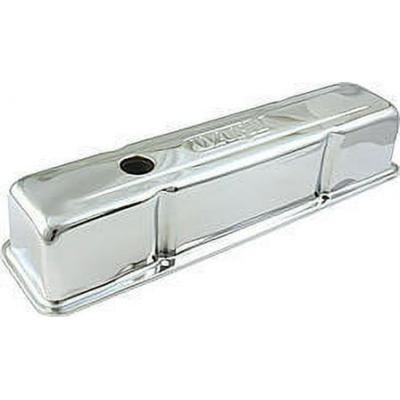 Sbc Steel Chrome Tall V/C's W/Dart Logo