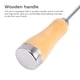thumbnail image 2 of Punzón De Mango De Madera De Acero Inoxidable, Resistente, Sólido, Costura De Hielo, Para Quitar Perforaciones Multifuncionales, Herramienta Portátil De Costura De Cuero Ligero Para Bricolaje, Minnieouse TO002095-00, 2 of 5