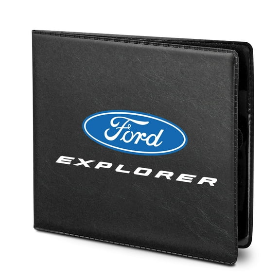Ford Explorer Car Auto Insurance Registration PU Leather Document Holder Wallet