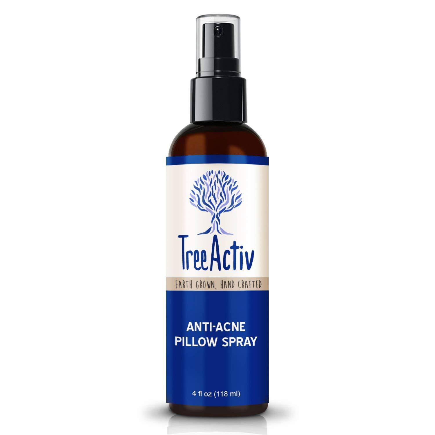 TreeActiv AntiAcne Pillow Spray, Kills Acne Causing Bacteria, Relax