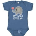 thumbnail image 3 of Inktastic My Noni Loves Me Grandchild Boys or Girls Baby Bodysuit, 3 of 5