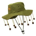 thumbnail image 1 of pitrice Breathable Australian Hat with Cork Protection Head Guard Caps Fancy Style Fashionable Dress Hats Sun Hat Adult Unisex Type 2, 1 of 9