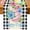 Black, variant on Easter Table Runner 48 Inches Long for Kitchen Dining, Spring Watercolor Bunny Eggs Flowers Pink Plaid Dresser Scarf Farmhouse, Dining Table Decorations for Wedding/Parties, 13 x 48 In
