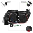 thumbnail image 4 of [For 2011-2014 Compatible with Dodge Charger Xenon HID Model] OLED Neon Tube Black Projector Headlight Headlamp Assembly, Driver & Passenger Side, 4 of 8