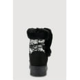 thumbnail image 3 of Women's Faux Fur Lined Button Loop Platform Booties, 3 of 3