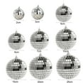 thumbnail image 6 of AURORA TRADE Decorative Ball Easy to Hang Adding Atmosphere Bright Color Festive Disco Reflective Glass Ball for Party, 6 of 8