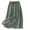 Army Green, variant on Women's Cotton Linen Skirt with Pockets Summer Beach Solid Color Elastic Waist Midi Skirt Comfortable Drawstring Slit Hem Long Skirts L