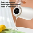 thumbnail image 5 of Gnmfd Household Intelligent Insulation Pot Double Glass Liner Push Button Pour Hot Cold Water Thermos Flask for Kitchen Dining Office Travel Camping Beverages, 5 of 6