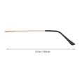 thumbnail image 2 of 1 Pair Glasses Replacement Arms Eyeglasses Temples Arms Eyeglasses Replacement Legs, 2 of 8