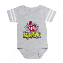 CafePress - Power Rangers Morphin Time - Cute Infant Baby Football Bodysuit