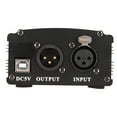 48V Phantom Power Supply 1 Channel Condenser Mic Power Supply with XLR