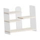 thumbnail image 2 of Estante para tazas de MDF acrílico, estante de exhibición para estación de café con estantes multicapa y Ondulación blanca, 2 of 7