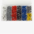 thumbnail image 3 of Pinzas de crimpado HSC8 6-6A con 1900 terminales - Ajustable para cables 0.25-6mm², diseño hexagonal, mangos ergonómicos azul/rojo y mecanismo de trinquete para mayor precisión. Ideal para trabajos, 3 of 6