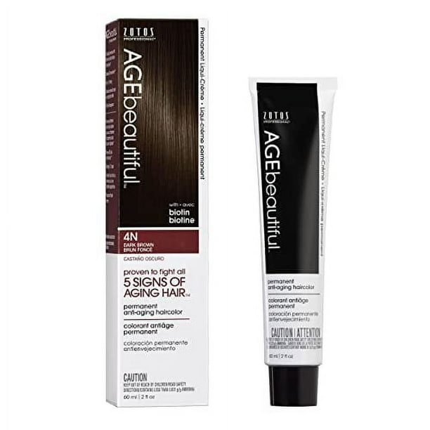 Tinte para el cabello AGEbeautiful Permanent Liqui Creme | Color Permanente en Crema al 100%