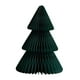 thumbnail image 3 of Adorno decorativo de papel para árbol de Navidad, coleccionable, regalo para festivales, centro de mesa Verde 20 cm, 3 of 9