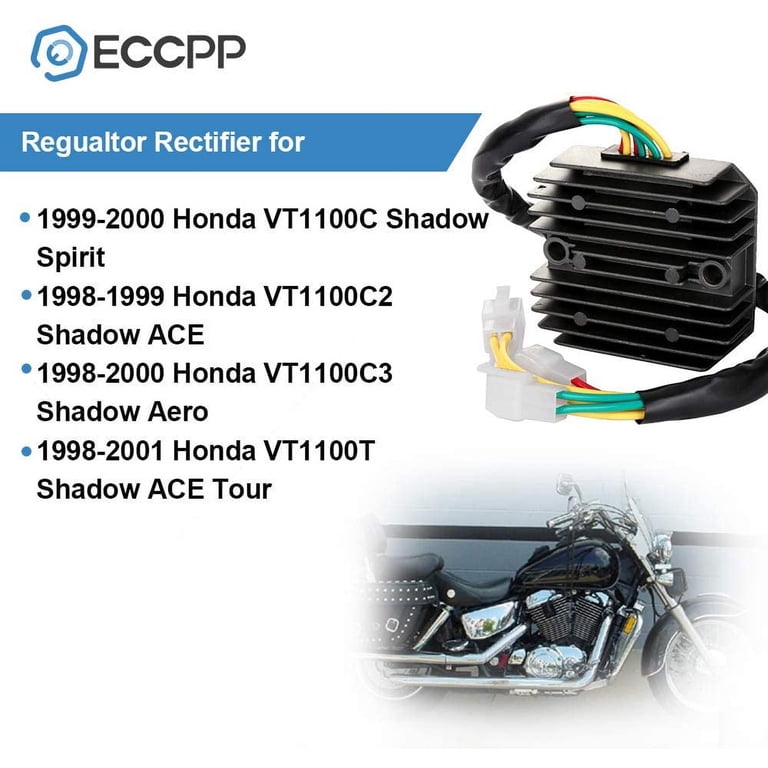 Pompe à Carburant Électrique Road Passion 12V - Débit 50-60 LPH - Pour Moto Shadow, ACE, Aero, Spirit, VLX