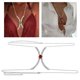 thumbnail image 5 of Cadena de pecho, moderno, simple, accesorios étricos, cadena de ropa interior de , cadena de cuerpo, para festival , ropa de fiest , Yinane  Cadena de pecho, 5 of 8