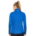 thumbnail image 3 of Expert Brand Women's Drimax Dri Fit Athletic Quarter Zipper Training Jacket, Royal Blue, Medium, 3 of 5