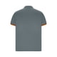 thumbnail image 3 of Tops de Verano Ligeros de Manga Corta de los Hombres Cuello Redondo Botón Soporte Cuello Transpirable Casual Tee, 3 of 6