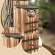 thumbnail image 5 of Casa de madera para pájaros, casa para pájaros azules, estación de alimentación para vida al libre, caja nido para búhos, caseta para, 5 of 9