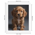 thumbnail image 2 of Paint by Numbers Kit for Adults, Adorable Puppy Portrait Photography Paint by Numbers, Easy Paint by Numbers Kit for Adults Beginner, DIY Adult Paint by Number Kits on Canvas, Home Decor, 2 of 7