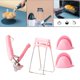 thumbnail image 5 of Juego de Pinzas para Platos Calientes de Cocina Sunnimix Silicona Rosa, 5 of 8