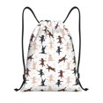 thumbnail image 1 of Bingfone Yoga Labrador Retriever Drawstrings Backpacks Bags for Men Women Gym Drawstrings Bag-Medium, 1 of 6