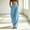 0_ Light Blue, variant on Womens Cargo Wide Leg Pants, High Waist Button Front with Multi Pockets, Textured Weave Fabric for Outdoor Everyday Styling Black XXL
