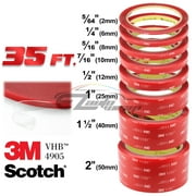 Genuine 50MM 3M VHB #4905 Double-Sided Mounting Tape 10.5M / 35FT / 420 Inches Length