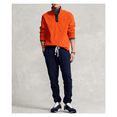 thumbnail image 2 of $125 Polo Ralph Lauren Men's 1/4 Snap Long Sleeve Fleece Jacket, Orange, 2XL, 2 of 2
