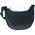thumbnail image 3 of Crescent Crossbody Bags for Women Lohol Nylon Slouchy Sling Hobo Bag,Spacious Dumpling Shoulder Handbag Cross Body Purses Black, 3 of 8