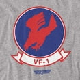 thumbnail image 2 of Top Gun T-Shirt Vf1 Logo Unisex Graphic Tee for Men & Women, 2 of 7