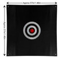 thumbnail image 4 of Red de golpeo para prácticas de golf ASENVER Silent 1,46 m x 1,46 m (negra), 4 of 7