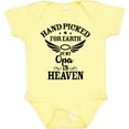 thumbnail image 3 of Inktastic Handpicked for Earth by My Opa in Heaven with Angel Wings Boys or Girls Baby Bodysuit, 3 of 5
