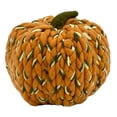 thumbnail image 3 of 9" Fluffy Woven Yarn Pumpkin Thanksgiving Fall Harvest Decor, 3 of 4
