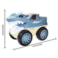 thumbnail image 2 of Shark Vehicle Monster Truck Boca Mordida Automática Alimentado Por Batería Shark Car Con Luces Sonidos Regalo Para Niños Niñas Vogacara FN007395-01, 2 of 6