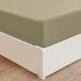 thumbnail image 7 of Mellanni Fitted Sheet, up to 16" Deep Pocket, Soft Microfiber, 1 Piece Queen, Olive Green, 7 of 7