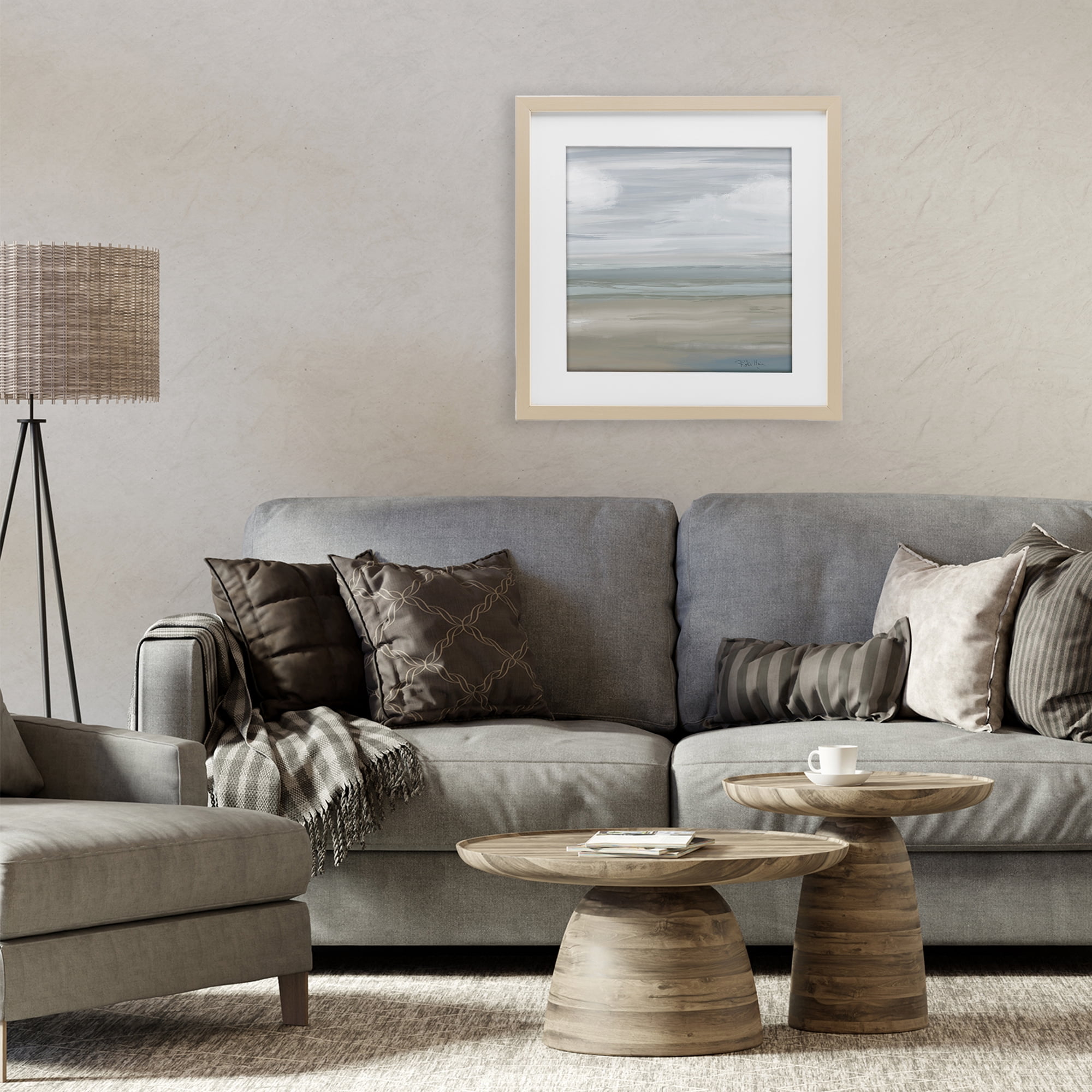 Stupell Industries Another Day Peaceful Landscape Birch Framed Print Under Glass, design by Robin Maria