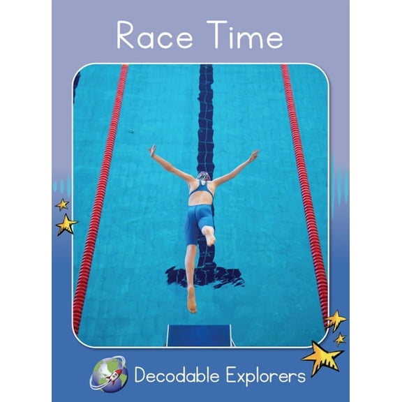 Red Rocket (Tm) Readers Decodable Explor Race Time: Skills Set 3, (Paperback)