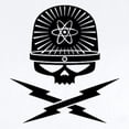 thumbnail image 2 of CafePress - Atomic Pirate Infant Bodysuit - Baby Light Bodysuit, Size Newborn - 24 Months, 2 of 4