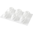 thumbnail image 2 of FrostHike Moule à Gâteau Mini Bundt en Silicone - 6 Compartiments - Boîte de 1 Unité, 2 of 5