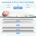 thumbnail image 3 of INFANS 5 in 1 Portable Playard, Larger Size Baby Bassinet Bedside Sleeper, Diaper Changer, Mattress, Carry Bag, Music Box & Hanging Toys, Foldable Bedside Crib for Newborn Toddlers, 3 of 10
