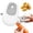 White, variant on 3-in-1 Multifunctional Kitchen Peeler,Stainless Steel Vegetable Fruit Slicer Peeling Tool,Ergonomic Magnetic Easy Clean Kitchen Gadget for Potato Fruit Gourd,1PC,Gray