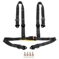 thumbnail image 1 of Cam 2inch 4-Point Racing Car   Belt Harness With Cam Lock & Adjustable Strap Black, 1 of 8