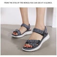 thumbnail image 6 of Sporty Summer Sandals Women's Slope Heels Comfort Shoes for Women, 6 of 9