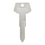 Hillman 5929740 KeyKrafter Automotive Silver Universal Key Blank, 12 B68-B84 Double Sided for GM - Pack of 4
