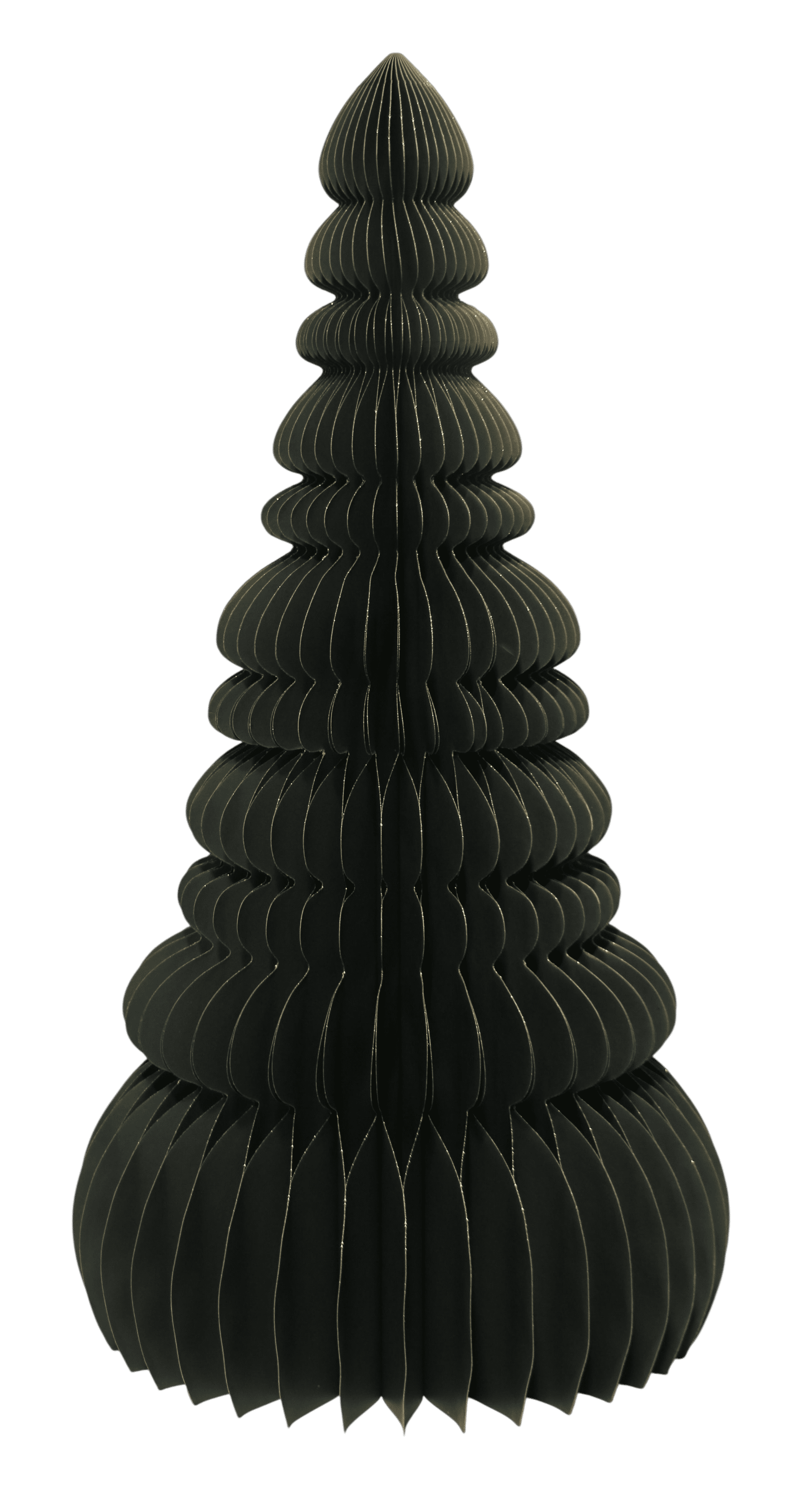 Honeycomb Paper Tree Christmas Decoration, Green, 35", by Holiday Time